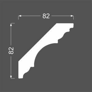 Карниз Deartio K5.115.22 82х82х2070 мм (пог. м)