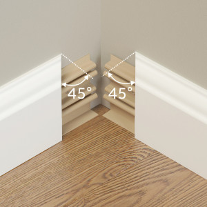 Крепления для плинтуса Rico