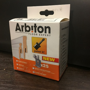 Клипсы для плинтуса Arbiton Loctike Paint
