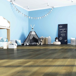 Кварцевый SPC ламинат Home Expert Natural 1206/0-003 Дуб Золотой лес