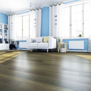 Кварцевый SPC ламинат Home Expert Natural 1206/0-003 Дуб Золотой лес