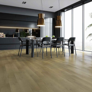 Кварцевый SPC ламинат Home Expert Natural 1201/0-002 Дуб Янтарный пляж