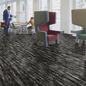 Кварцвиниловая плитка ПВХ Forbo Professional 2,55 mm 4031 Планка Black Reclaimed Wood