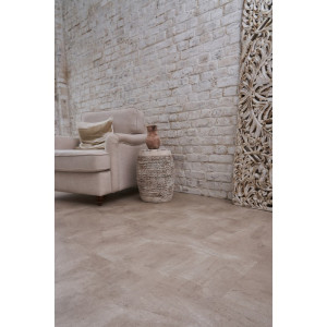 Кварцвиниловая плитка ПВХ Vinilam Ceramo XXL 2,5 мм 61603 Бетонная Смесь