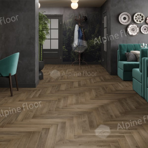 Ламинат Alpine Floor Herringbone 12 Pro LF106-11B Анжу