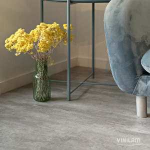 Ламинат SPC Vinilam Ceramo 6 мм 71614 Цемент Светлый