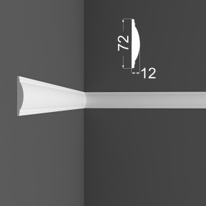 Молдинг Deartio M10.72.12 12х72х2070 мм (пог. м)