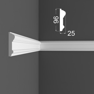 Молдинг Deartio M7.96.25 25х96х2070 мм (пог. м)