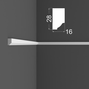 Молдинг Deartio M8.28.16 16х28х2070 мм (пог. м)