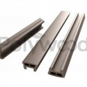 Перила верхняя из ДПК Polywood 66х55х4000 мм Венге