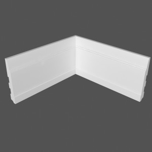 Плинтус Deartio P13.150.22 Белый под покраску 22х150х2070 мм (пог. м)