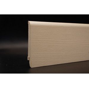 Плинтус деревянный Pedross Ясень белёный 80x16