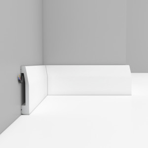 Плинтус Decomaster D125 15х70х2000 мм (пог. м)