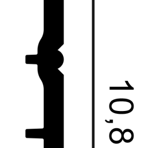 Плинтус Orac Decor SX105 13х108х2000 мм