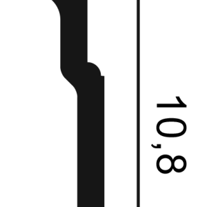 Плинтус Orac Decor SX155F гибкий 25х108х2000 мм