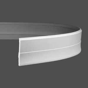 Плинтус Европласт 1.53.105 полиуретановый гибкий 24х160х2000 мм