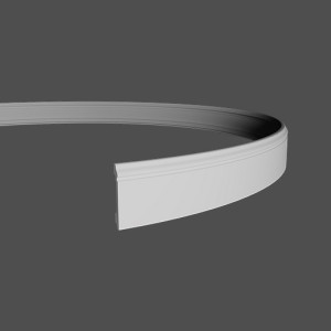 Плинтус Европласт 1.53.112 полиуретановый гибкий 13х80х2000 мм