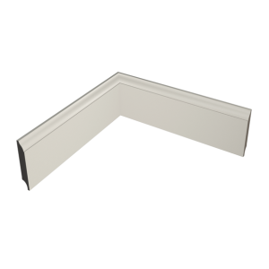 Плинтус Evrowood Белый PN 060 12х83х2000 мм (пог. м)