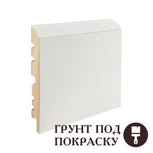 Плинтус МДФ Finitura Decor P Под покраску 16х120 мм (пог. м)
