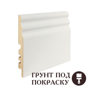 Плинтус МДФ Finitura Decor RR Под покраску 16х120 мм (пог. м)