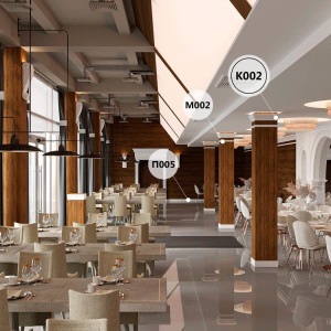 Карниз CoSca КX002 120х53х2000 мм для подсветки (пог. м)