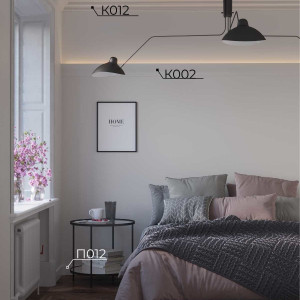 Карниз CoSca КX002 120х53х2000 мм для подсветки (пог. м)