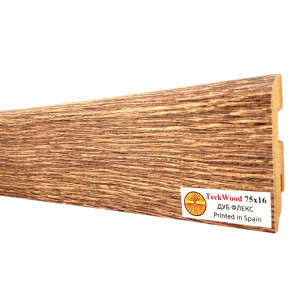 Плинтус TeckWood Дуб Флэкс 16х75х2150 мм (пог. м)