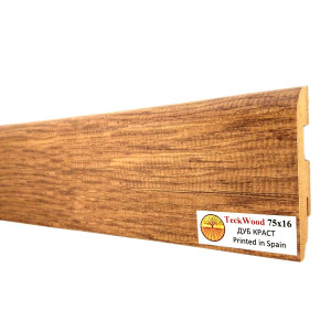 Плинтус TeckWood Дуб Краст 16х75х2150 мм (пог. м)