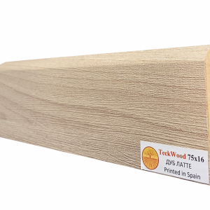 Плинтус TeckWood Дуб Латте 16х75х2150 мм (пог. м)