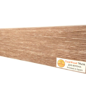Плинтус TeckWood Дуб Верона 16х75х2150 мм (пог. м)