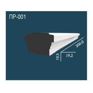 Поручень Перфект ПР001 105х192х2000