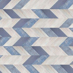 Пробковые полы Corkstyle Chevron Blue Lock