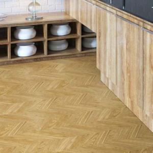 Пробковые полы Corkstyle Chevron Gold Glue