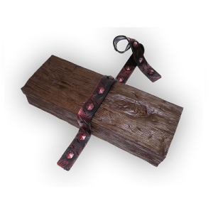 Ремень Уникс Имитация ковки М Гранат