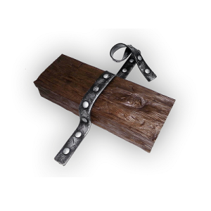 Ремень Уникс Имитация ковки Т Серебро