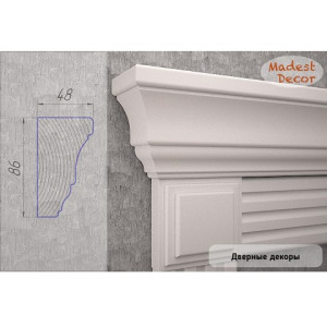 Сандрик МДФ Madest Decor 01 *под заказ