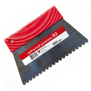 Шпатель Homa B3 зубчатый для паркета