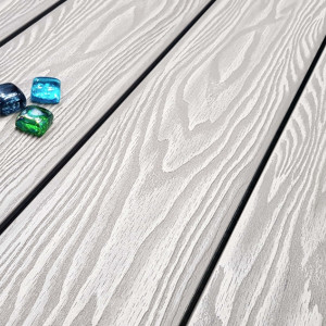 Террасная доска ДПК Terrapol Смарт 3D Дуб беленый 22х130х4000 мм