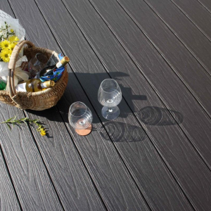 Террасная доска Terrapol Практик Коэкструзия Гиацинт моноколор кантри 3D 24х147х3000 мм