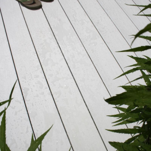 Террасная доска Terrapol Практик Коэкструзия Жемчуг моноколор кантри 3D 24х147х3000 мм