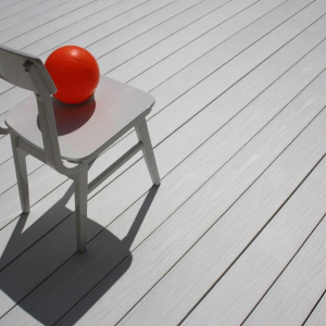 Террасная доска Terrapol Практик Коэкструзия Жемчуг моноколор кантри 3D 24х147х3000 мм