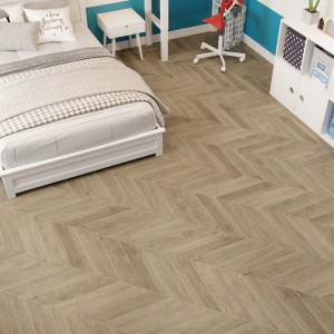 Виниловая плитка Alpine Floor Chevron Alpine LVT Еco 20−2B Дуб Ваниль Селект