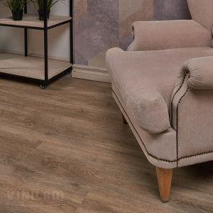 Ламинат SPC Vinilam Ceramo 4.5 мм 6151-D03 Дуб Имбирь