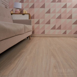 Ламинат SPC Vinilam Ceramo 5.5 мм 7777 Дуб Аляска