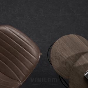 Ламинат SPC Vinilam Ceramo 6 мм 61607 Сланцевый Черный