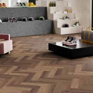 Виниловый пол Invictus Maximus Parquet 42 Highland Oak Chocolate