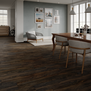 Виниловый SPC ламинат Art East Art Stone Narrow ASL 142 Орех Табако