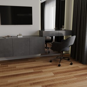 Виниловый SPC ламинат CronaFloor Grand Sequoia Дуб Шоколадный XJ83039-5