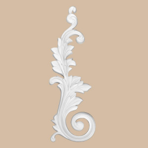 Декоративный элемент Decomaster 66098L 135x400x25 мм