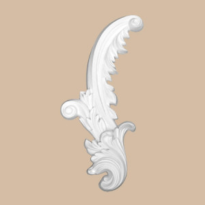 Декоративный элемент Decomaster 66166L 166x405x32 мм 